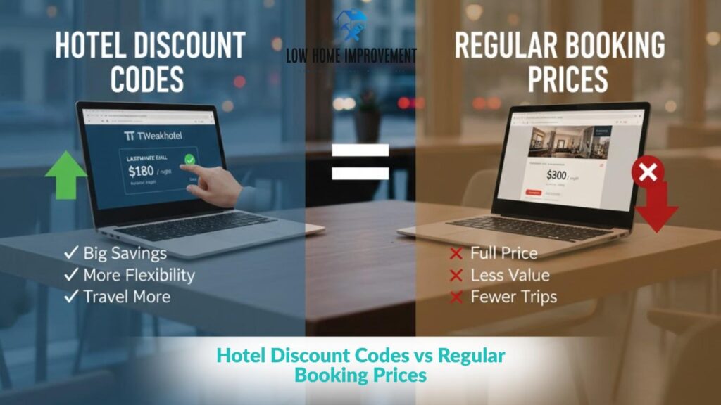 Hotel Discount Codes vs Regular Booking Prices