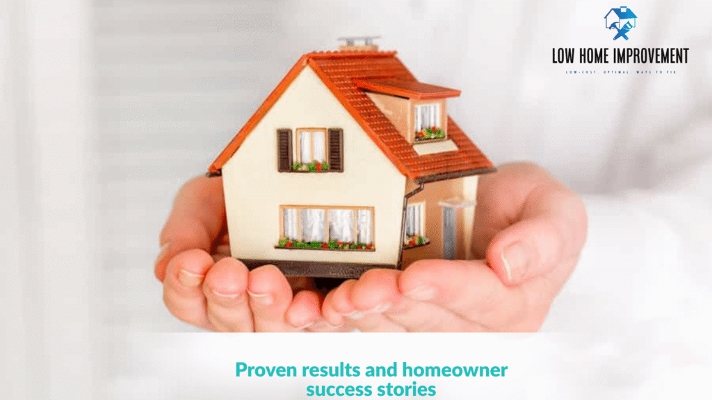 Proven results and homeowner success stories