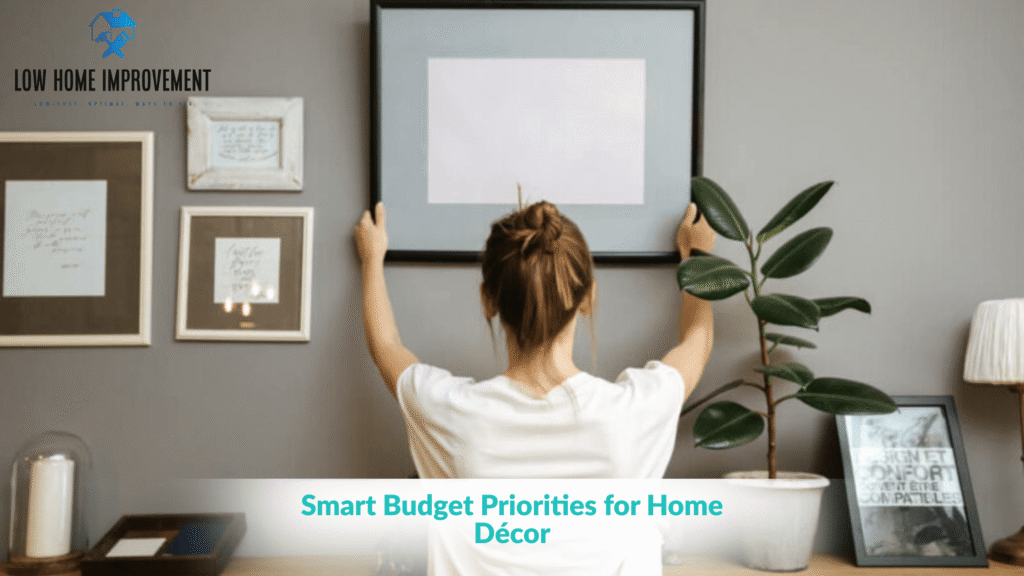 Smart Budget Priorities for Home Décor