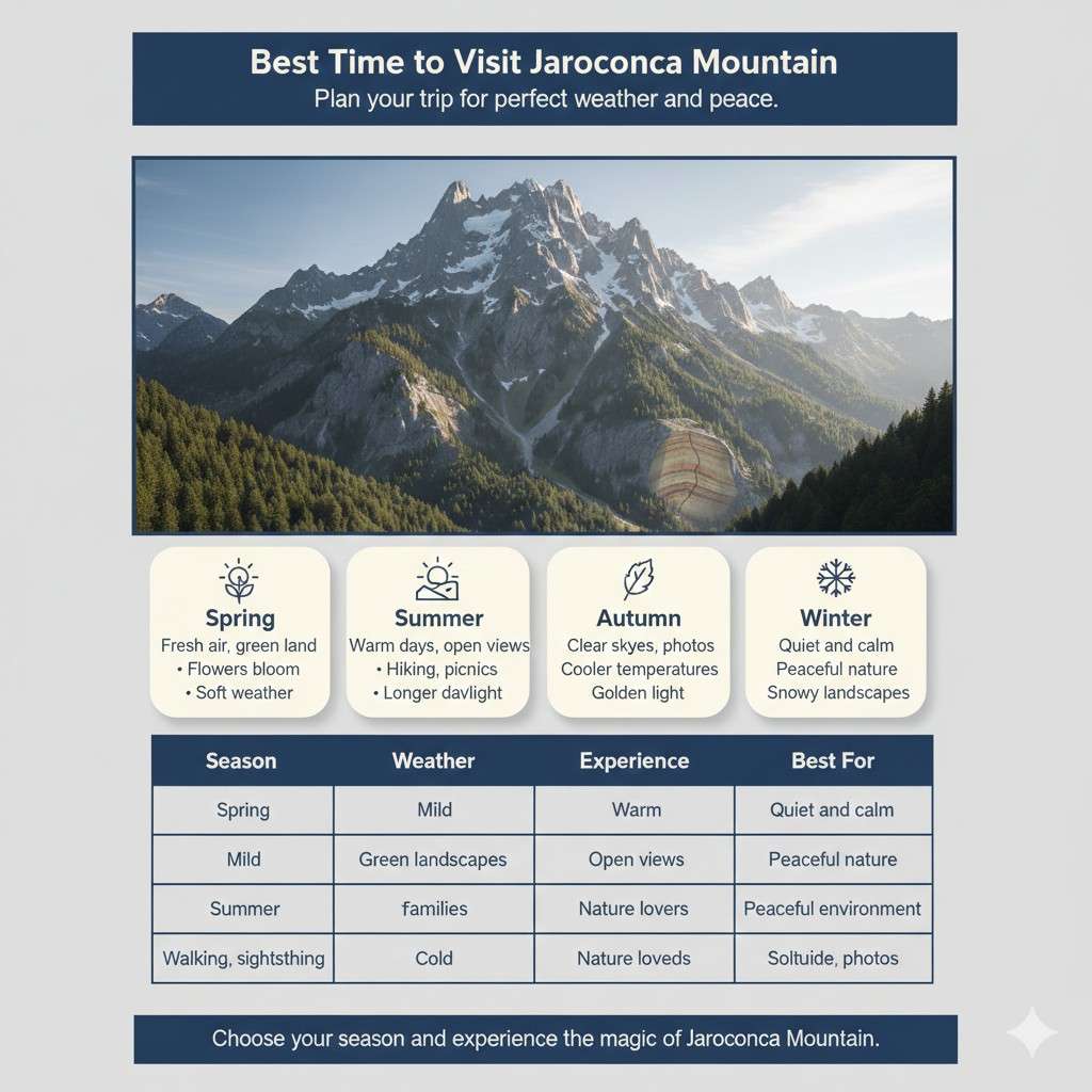 Best Time to Visit Jaroconca Mountain