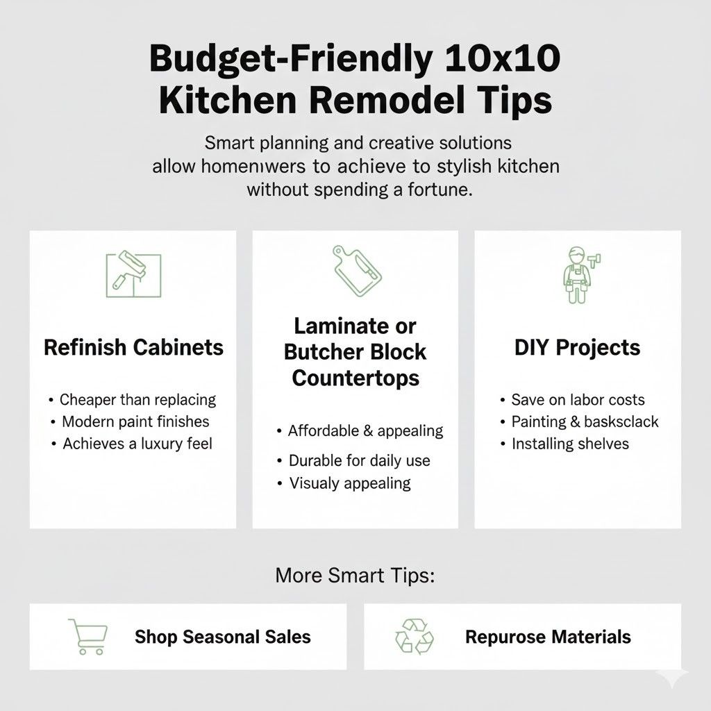 Budget-Friendly 10×10 Kitchen Remodel Tips