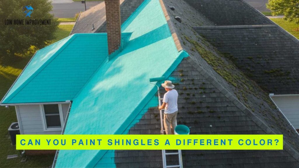 Can You Paint Shingles a Different Color