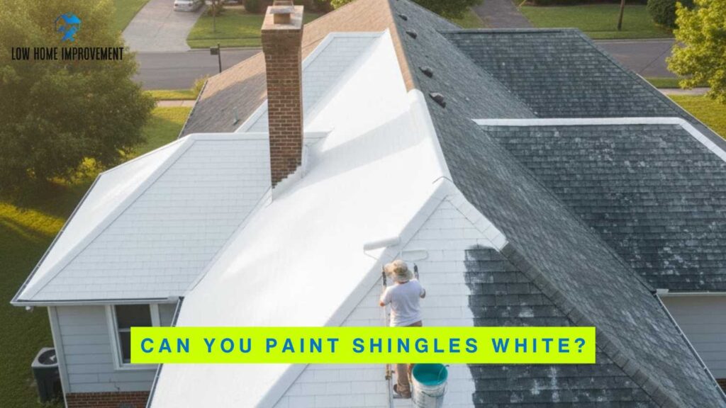Can You Paint Shingles White