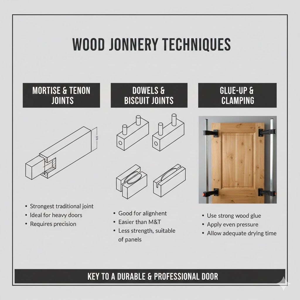 Joinery Techniques for Solid Wood Doors