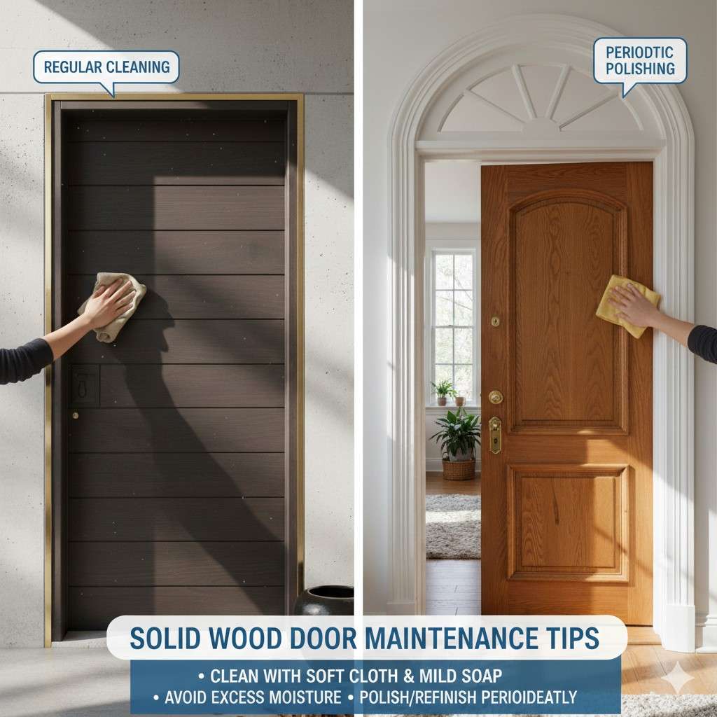Maintenance Tips for Solid Wood Doors