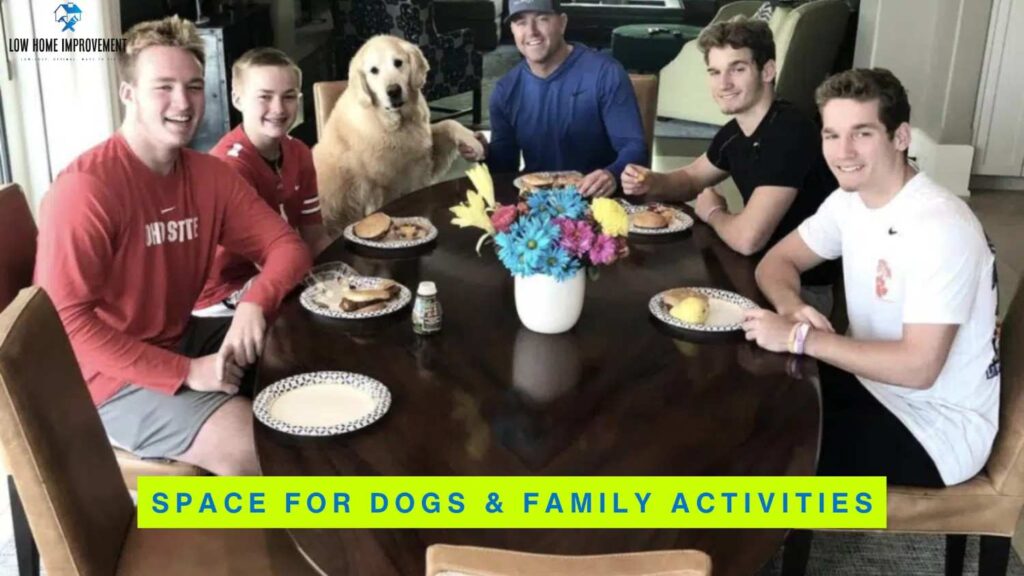 Space for Dogs and Family Activities at Kirk Herbstreit’s Tennessee house