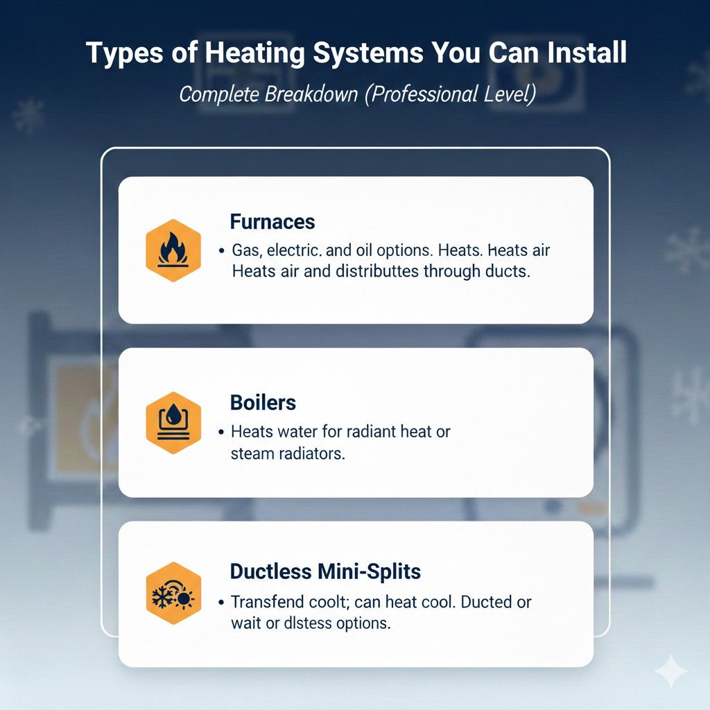 Types of Heating Systems