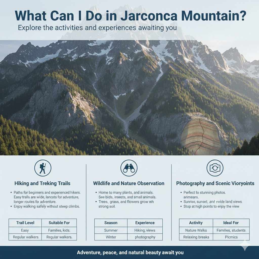 What Can I Do in the Jaroconca Mountain?