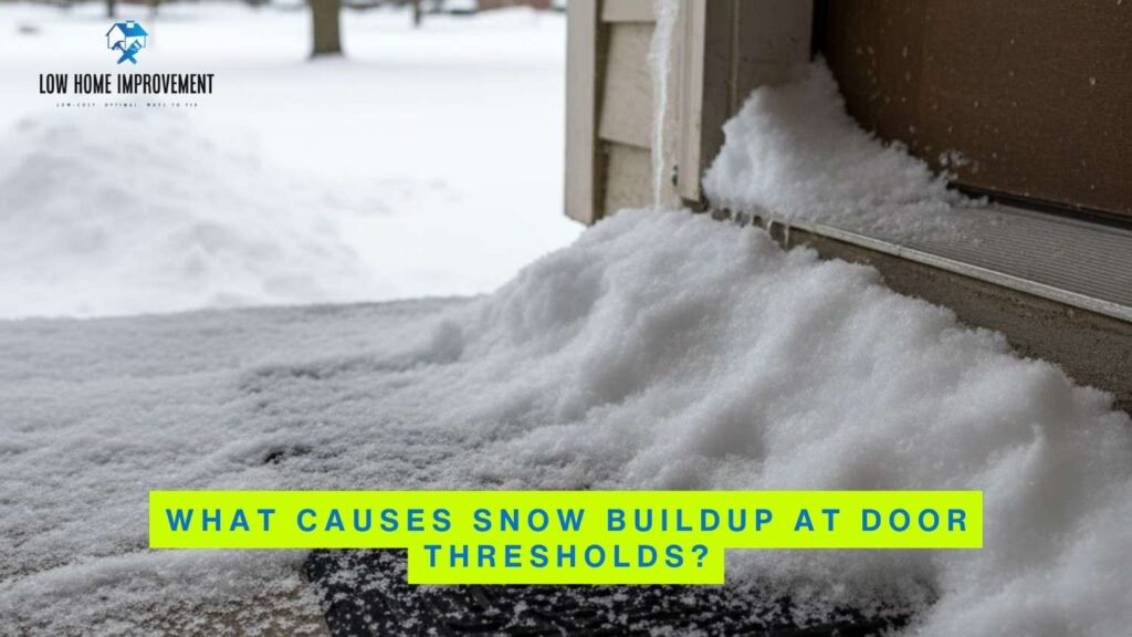 What Causes Snow Buildup at Door Thresholds