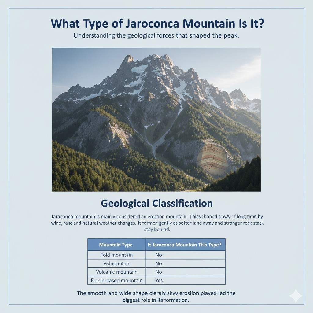 What Type of Jaroconca Mountain Is It