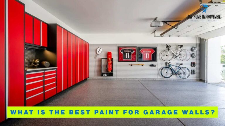 What Is the Best Paint for Garage Walls