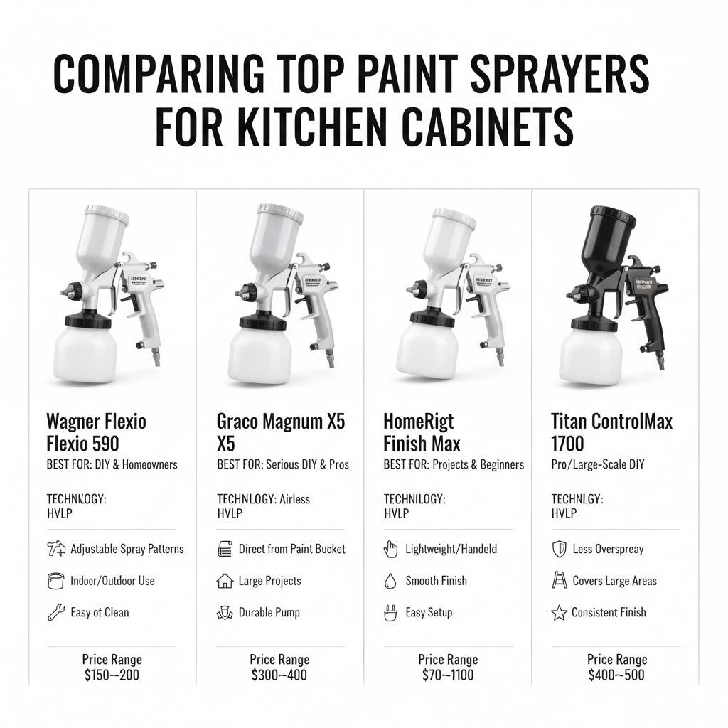 Best DIY Paint Sprayers for Kitchen Cabinets