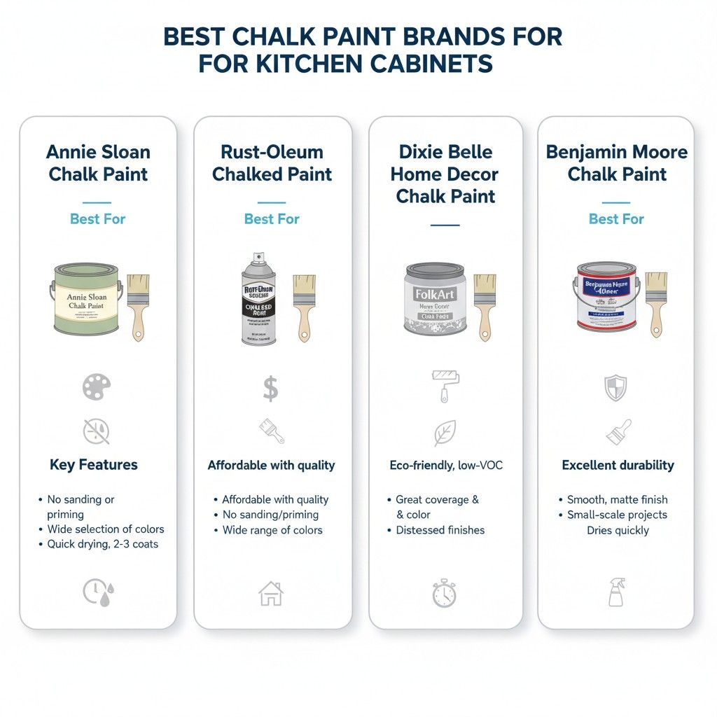 best Chalk Paint Brands for Kitchen Cabinets