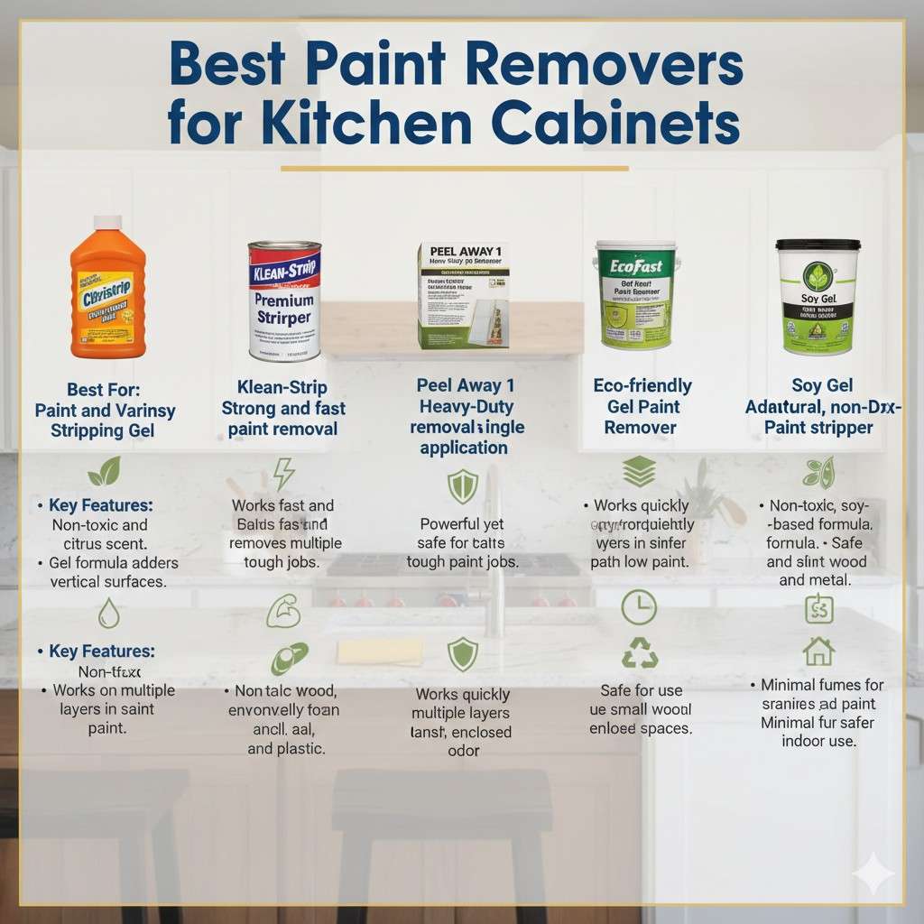 Best Paint Remover for Kitchen Cabinets