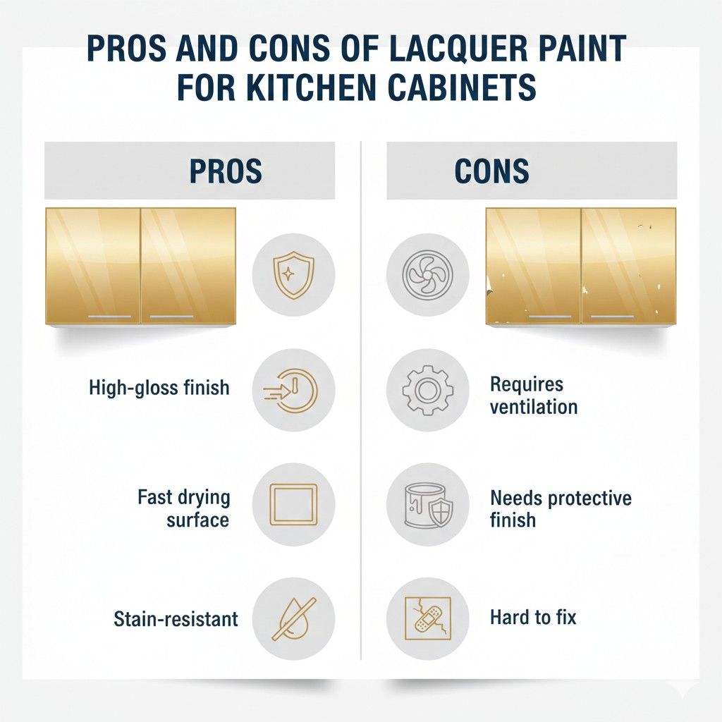 Pros and Cons of Lacquer Paint for Kitchen Cabinets