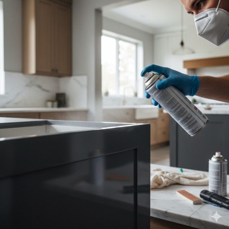 Spray Paint for Kitchen Cabinets