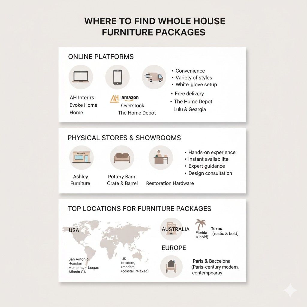 Where to Find Whole House Furniture Packages