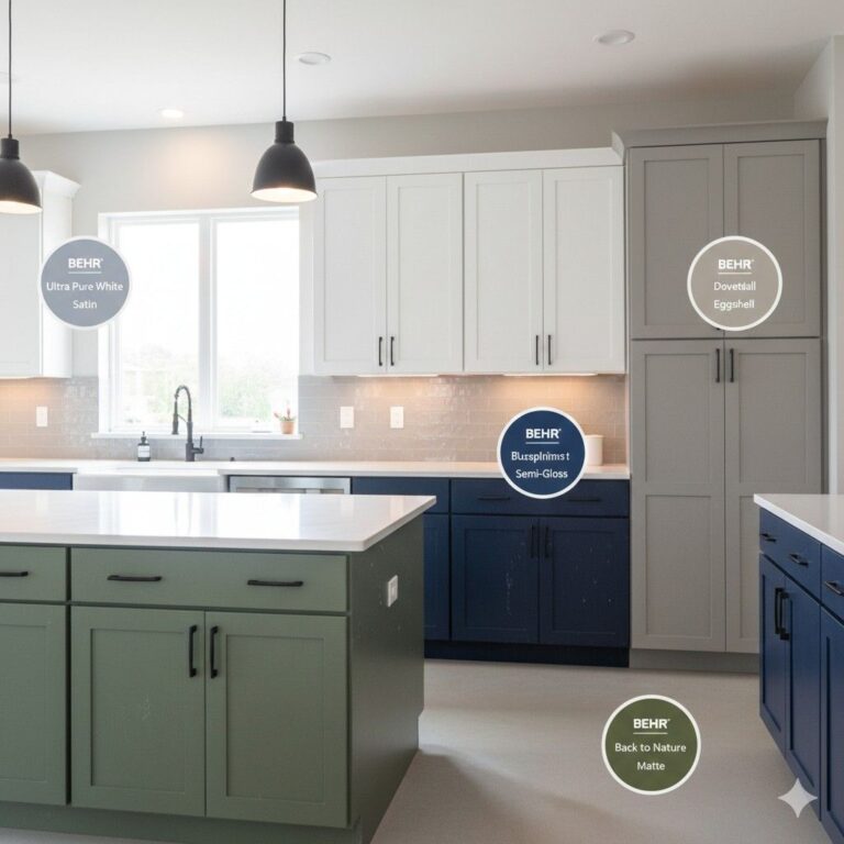 Behr Paint for Kitchen Cabinets