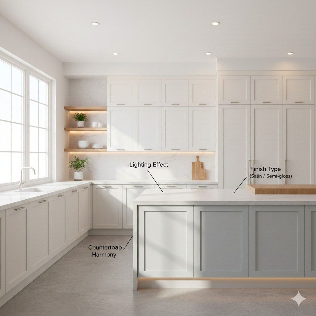 Choosing the Perfect White Paint for Your Kitchen Cabinets